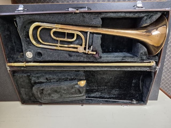 Yamaha YSL 356R Trombone, Trigger Trombone, F Attachment, Used Trombone