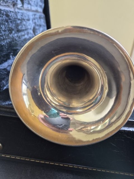 Yamaha Trumpet, YTR 738 Trumpet, Silver Trumpet, Used Trumpet, Professional Trumpet