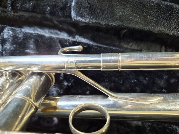 Yamaha Trumpet, YTR 738 Trumpet, Silver Trumpet, Used Trumpet, Professional Trumpet