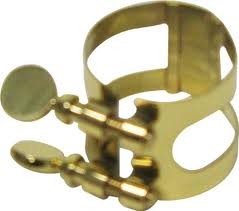 Inverted Alto Saxophone Ligature by Bonade