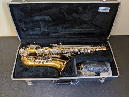 This Bundy alto sax is a good instrument for a beginner player.