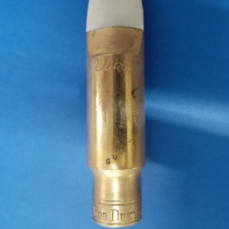 Dukoff 6* Tenor Saxophone Mouthpiece, Used Tenor Saxophone Mouthpiece, Vintage Tenor Saxophone Mouthpiece, Used Metal Tenor Saxophone Mouthpiece, Used Vintage Tenor Saxophone Mouthpiece