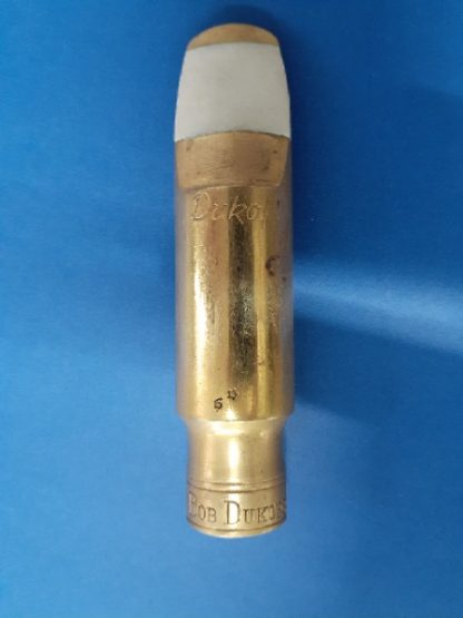 Dukoff 6* Tenor Saxophone Mouthpiece, Used Tenor Saxophone Mouthpiece, Vintage Tenor Saxophone Mouthpiece, Used Metal Tenor Saxophone Mouthpiece, Used Vintage Tenor Saxophone Mouthpiece
