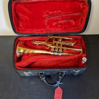 This King Cleveland cornet is a model 602.