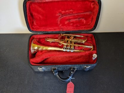 This King Cleveland cornet is a model 602.