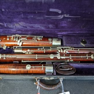 Vintage Wooden Kohlert Bassoon